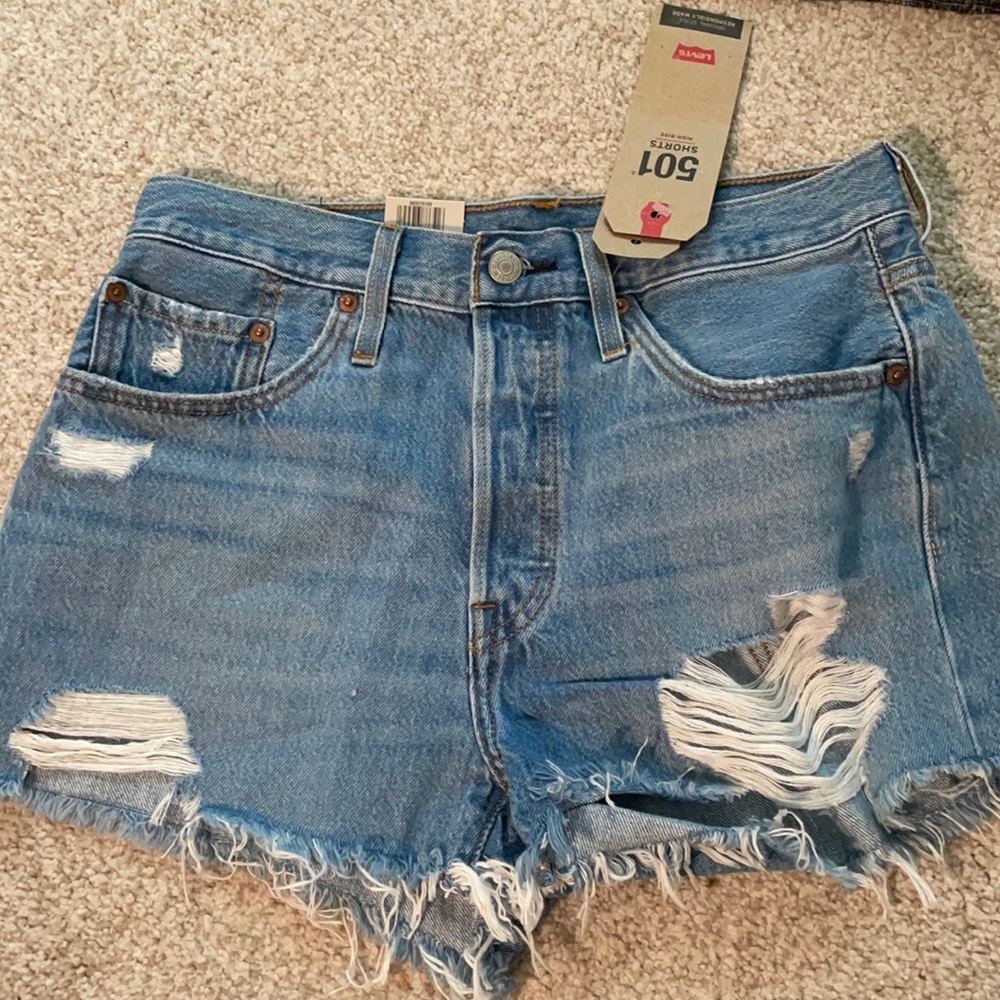 Levi’s 501 shorts brand new never worn